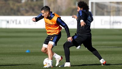 El equipo prepara el partido contra el Athletic
