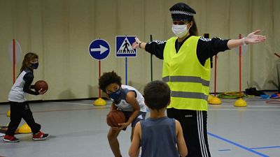 La educación vial, un año más en las escuelas de la Fundación de la mano de Gonvarri