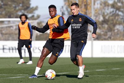 entrenamiento del real madrid