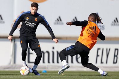 entrenamiento del real madrid