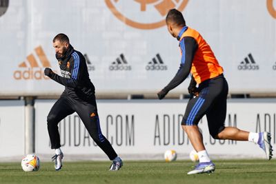 entrenamiento del real madrid