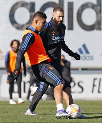 entrenamiento del real madrid