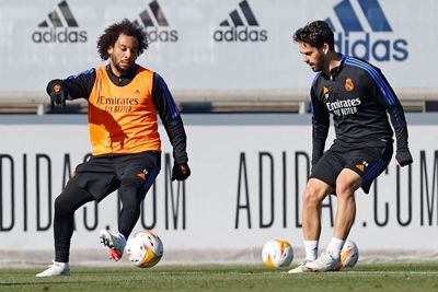 entrenamiento del real madrid