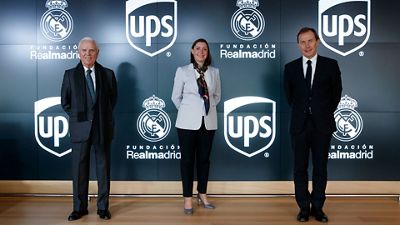 UPS renueva su apoyo a las escuelas de baloncesto en silla de ruedas de la Fundación Real Madrid