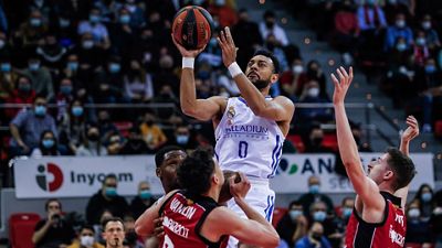 65-86: El Real Madrid gana en Zaragoza en la vuelta de Randolph