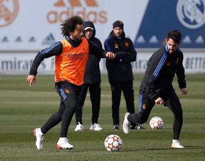 entrenamiento del real madrid