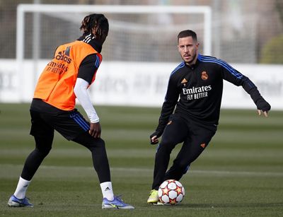 entrenamiento del real madrid