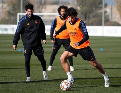 entrenamiento del real madrid