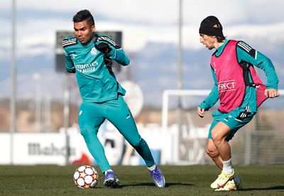 entrenamiento del real madrid