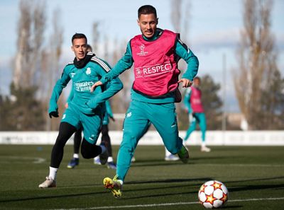 entrenamiento del real madrid