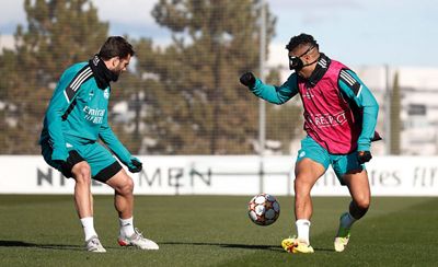 entrenamiento del real madrid