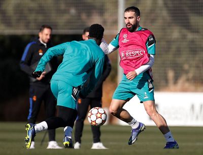 entrenamiento del real madrid