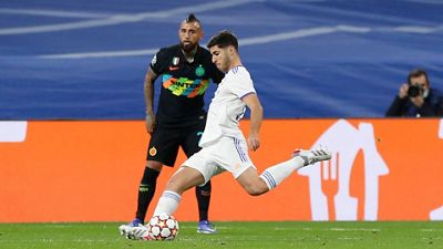 El zurdazo imparable a la escuadra de Asensio