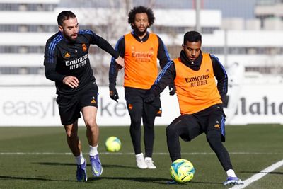 entrenamiento del real madrid