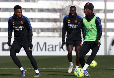 entrenamiento del real madrid