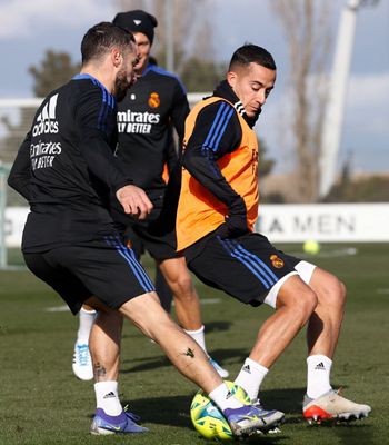 entrenamiento del real madrid