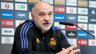 Laso: “Our aim is to clinch homecourt advantage in the playoff'