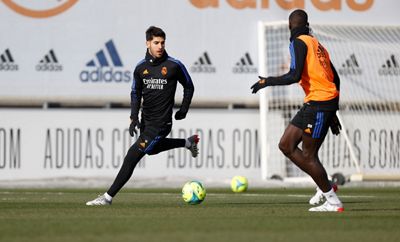 entrenamiento del real madrid