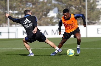 entrenamiento del real madrid