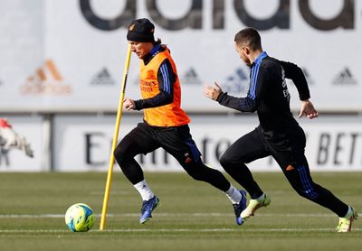 entrenamiento del real madrid