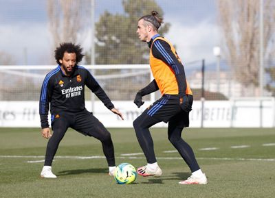 entrenamiento del real madrid