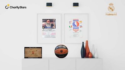 Charity Stars se une a las subastas solidarias de Navidad de la Fundación Real Madrid