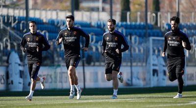 entrenamiento del real madrid