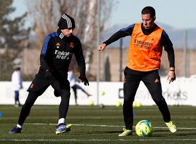 entrenamiento del real madrid