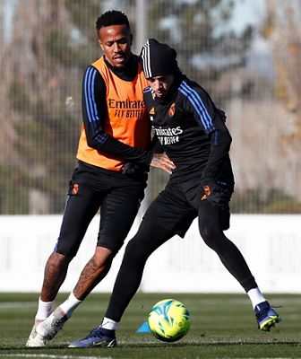 entrenamiento del real madrid