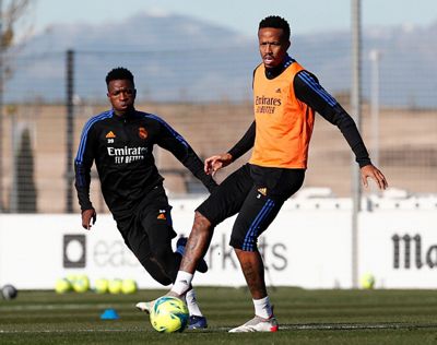 entrenamiento del real madrid