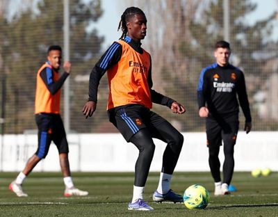 entrenamiento del real madrid