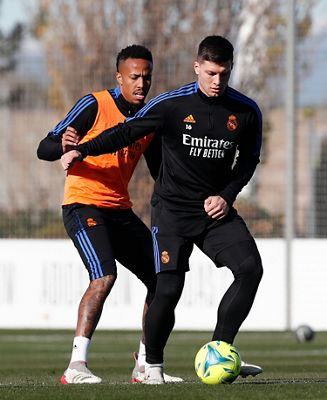 entrenamiento del real madrid