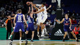 Tavares, tercer máximo taponador histórico de la Euroliga