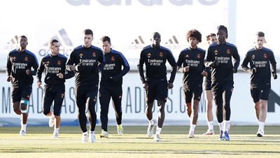 entrenamiento del real madrid