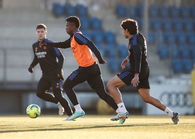 entrenamiento del real madrid