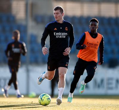 entrenamiento del real madrid