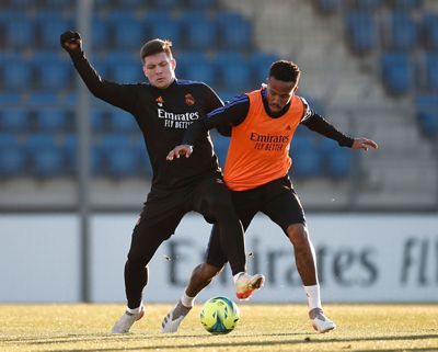 entrenamiento del real madrid