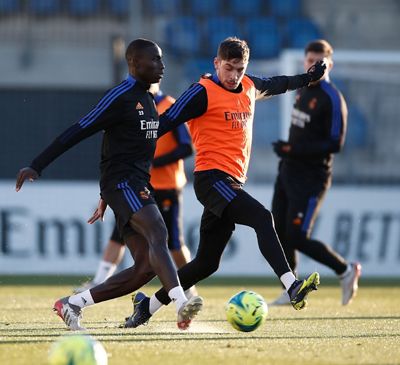 entrenamiento del real madrid