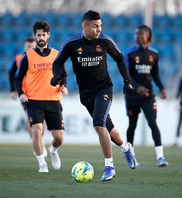 entrenamiento del real madrid