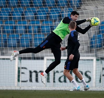 entrenamiento del real madrid
