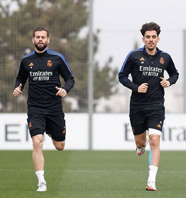 entrenamiento del real madrid