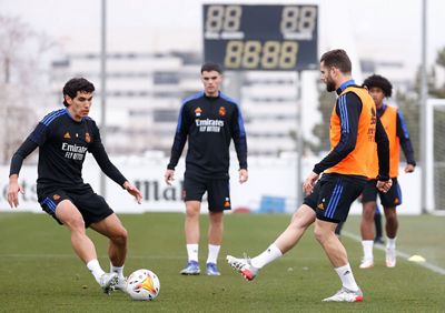 entrenamiento del real madrid