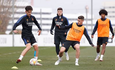 entrenamiento del real madrid