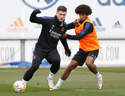 entrenamiento del real madrid