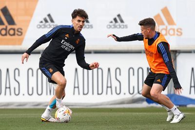 entrenamiento del real madrid