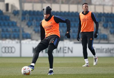 entrenamiento del real madrid