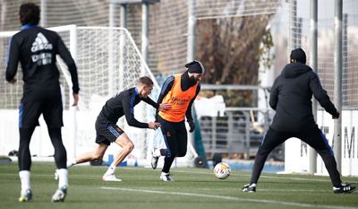 entrenamiento del real madrid