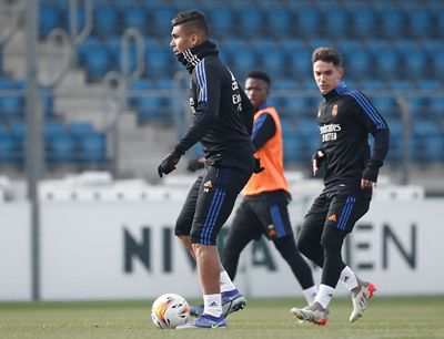 entrenamiento del real madrid