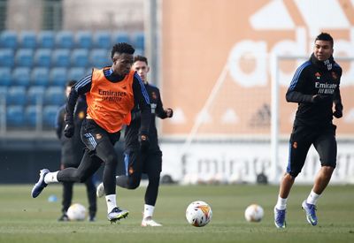 entrenamiento del real madrid