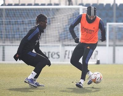 entrenamiento del real madrid